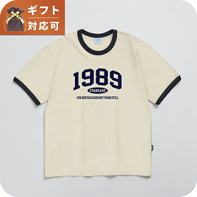 1989スタンダード 1989 STANDARD Tシャツ SRSSTD-0004-IVORY-XL ユニセックス アイボリー OUR 1989 Tシャツ Cool Cotton Ringer Tシャツ ブランド