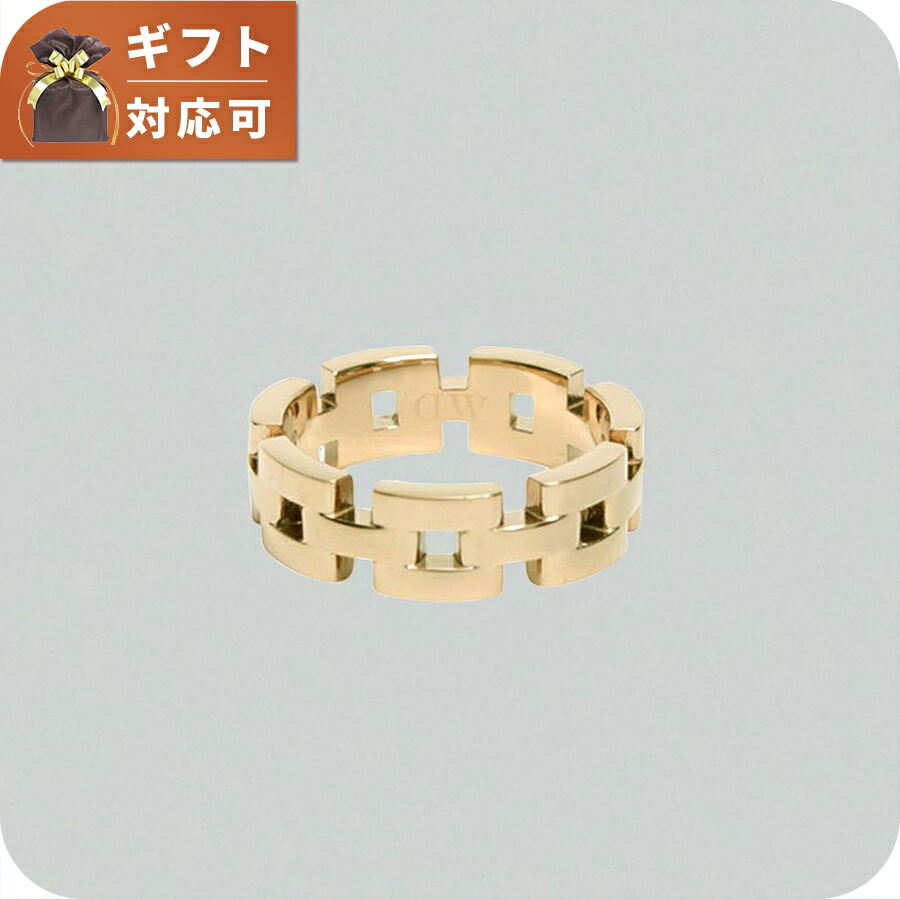 ダニエルウェリントン DANIEL WELLINGTON 3-LINK RING リング アクセサリー DW00400998 レディース ゴールド ブランド