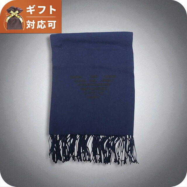 エンポリオアルマーニ EMPORIO ARMANI マフラー 625214-CC318-00035 メンズ ネイビーブルー マフラー ブランド