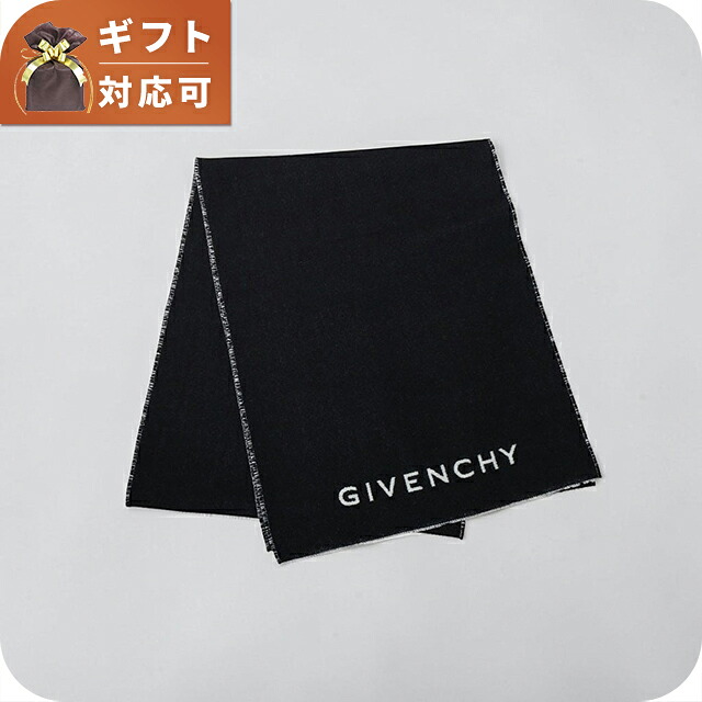 ジバンシー GIVENCHY マフラー GV3518-J5784-001 ユニセックス メンズ レディース ブラック マフラー ブランド