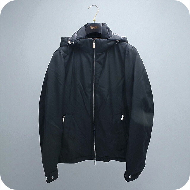 ムーレー MOORER ALBINI-PUM ダウンジャケット アウター MOUGI100090-ALBINI-DARKBLU-48 メンズ ダークブルー ダウンジャケット ブランド