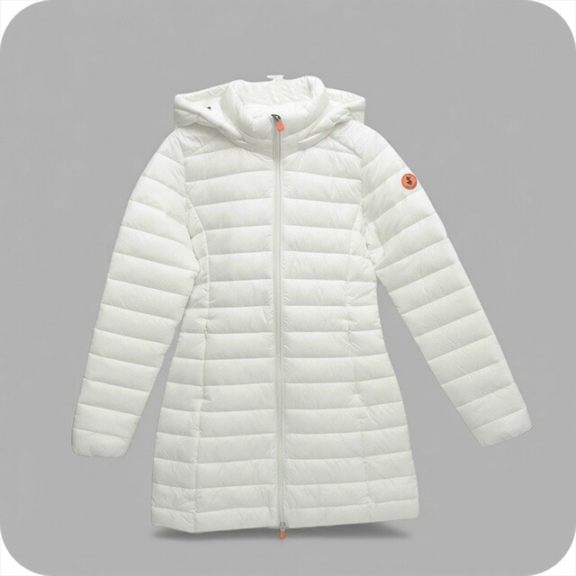 セイブ ザ ダック SAVE THE DUCK MIRI ダウンジャケット D47180W-00002-OFF-WHITE-0 レディース ダウンジャケット ブランド