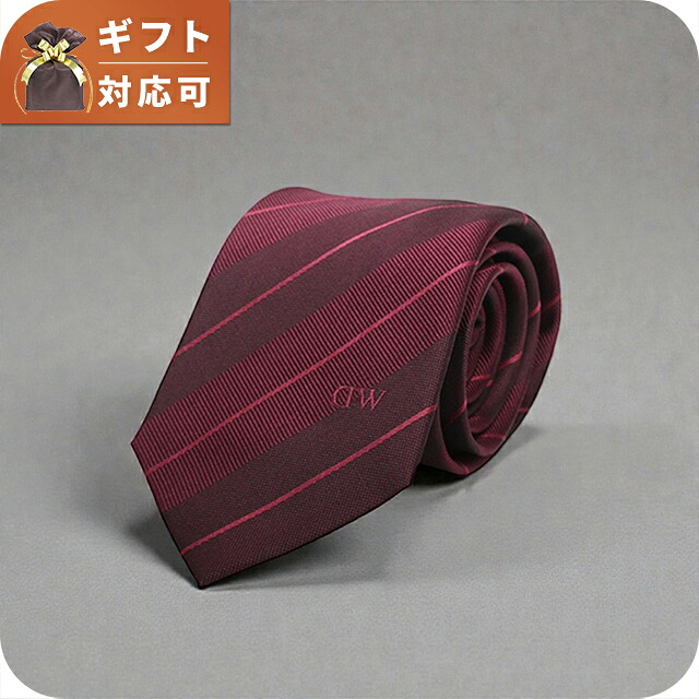 ダニエルウェリントン DANIEL WELLINGTON ネクタイ DW02500003-264500-WINE メンズ ネクタイ ブランド