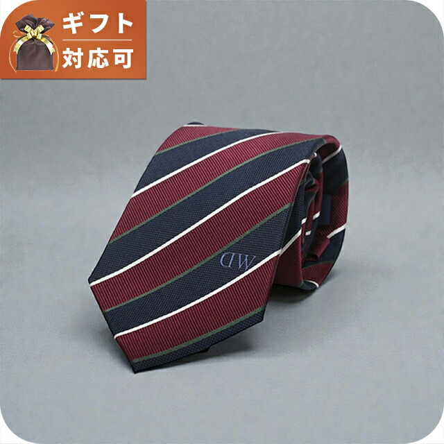 ダニエルウェリントン DANIEL WELLINGTON ネクタイ DW02500004-264507-WINE メンズ ネクタイ ブランド