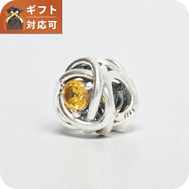 パンドラ PANDORA Moments Honey Eternity Circle Charm チャーム 790065c04 レディース ハニー イエロー系 ブランド