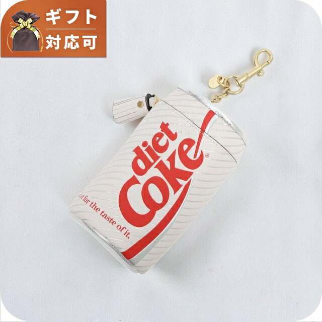 アニヤハインドマーチ コインケース コンパクト メンズ ANYA HINDMARCH Diet Coke コインパース チャーム 164818 ユニセックス Optic White(ホワイト) ブランド 小銭入れ 小さい 高級 おしゃれ プレゼント 実用的