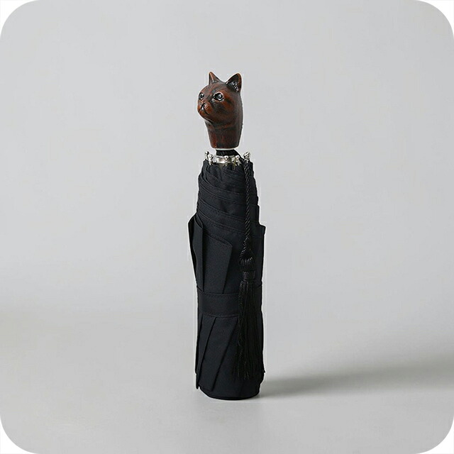 ギドゥジャン Guy de Jean 102147 折りたたみ傘 102110-cat-black ユニセックス black 折畳傘 102147 ブランド