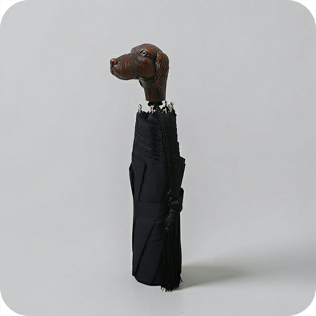 ギドゥジャン Guy de Jean 102147 折りたたみ傘 102110-greyhound-black ユニセックス black 折畳傘 102147 ブランド