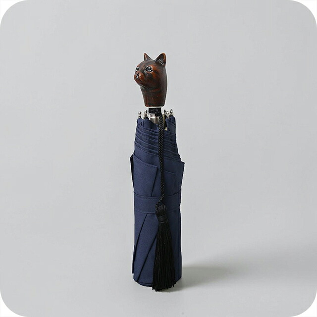 ギドゥジャン Guy de Jean 102147 折りたたみ傘 102110-cat-navy ユニセックス navy 折畳傘 102147 ブランド