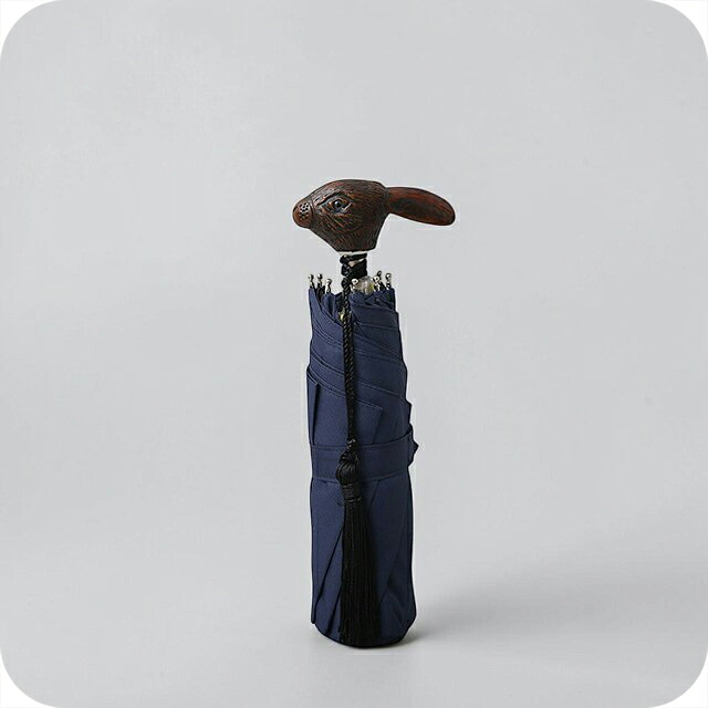 ギドゥジャン Guy de Jean 102147 折りたたみ傘 102110-rabbit-navy ユニセックス navy 折畳傘 102147 ブランド