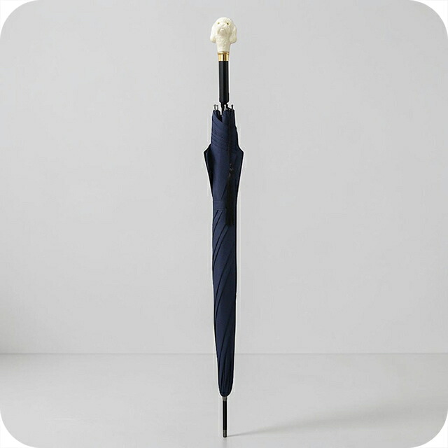 ギドゥジャン Guy de Jean TETES 長傘 classic-poodleivory-navy ユニセックス navy 長傘 tetes ブランド