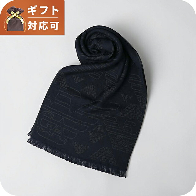 エンポリオ アルマーニ EMPORIO ARMANI マフラー 625009-cc306-00334 メンズ BLU マフラー ブランド