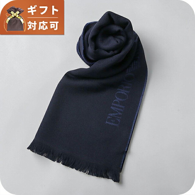 エンポリオ アルマーニ EMPORIO ARMANI マフラー 625007-cc307-18935 メンズ NAVY BLU CINA マフラー ブランド