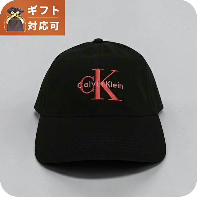 カルバンクライン CALVIN KLEIN MONOLOGO EMBROIDERY BASEBALL HAT ベースボールキャップ lv04k5026g-ub1 メンズ BLACK 帽子 ブランド