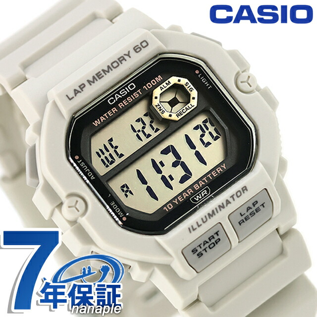 カシオ チープカシオ CASIO アウトドア クォーツ 電池式 WS-1400H-8AV スタンダード 海外モデル メンズ チプカシ 腕時計 ブランド カシオ CASIO アウトドア デジタル アイボリー 白 おしゃれ 防水 小さい 軽い かわいい プレゼント 実用的
