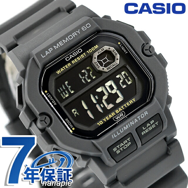カシオ チープカシオ CASIO アウトドア クォーツ 電池式 WS-1400H-8BV スタンダード 海外モデル メンズ チプカシ 腕時計 ブランド カシオ CASIO アウトドア デジタル ブラック グレー 黒 おしゃれ 防水 小さい 軽い かわいい プレゼント 実用的