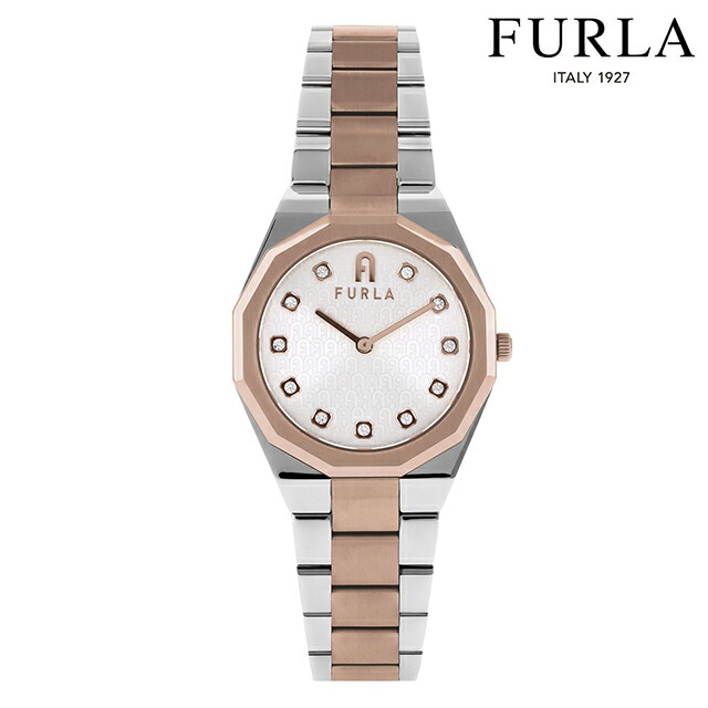 フルラ 1927 クォーツ 電池式 腕時計 ブランド レディース FURLA WW00052004L5 アナログ シルバー ピンクゴールド おしゃれ 防水 かわいい プレゼント 女性 実用的