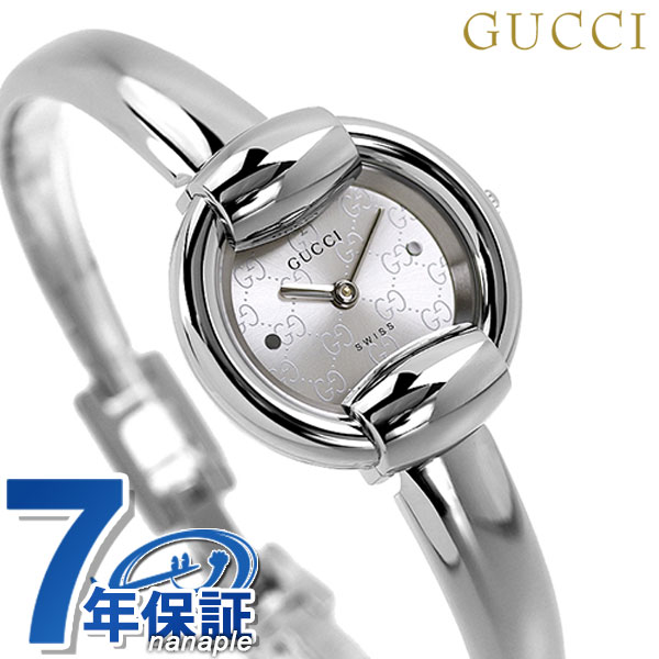 グッチ バングル 時計 レディース GUCCI 腕時計 1400 シルバー YA014512 高級 ブランド おしゃれ 防水 軽い 華奢 かわいい プレゼント 女性 実用的