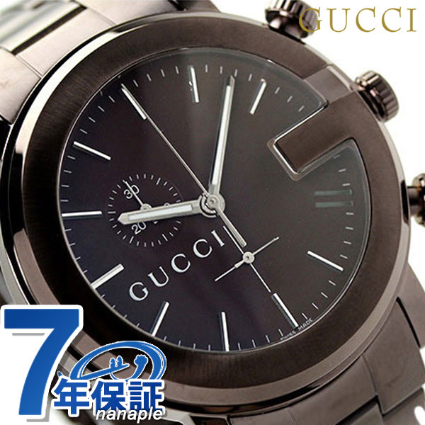 グッチ 時計 メンズ GUCCI 腕時計 クオーツ G-クロノ クロノグラフ YA101341 ブラウン 高級 ブランド おしゃれ 防水 プレゼント 男性 実用的