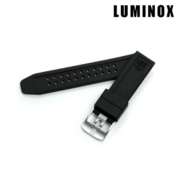ルミノックス 交換用ベルト 20mm 7050シリーズ対応 替えベルト FP7050.20Q LUMINOX ブラック 時計 プレゼント ギフト