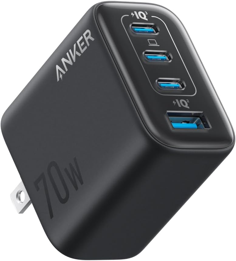 Anker Zolo Charger (70W, 4 Ports) ブラック