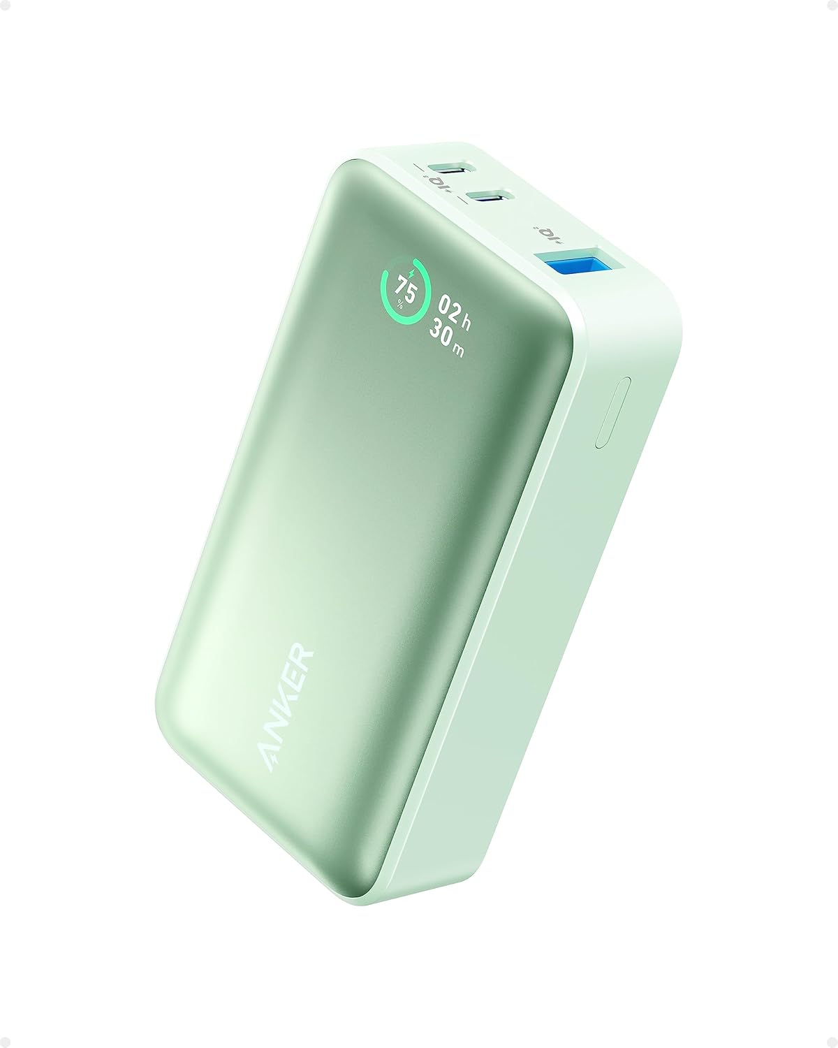 Anker Power Bank (10000mAh, 30W) グリーン