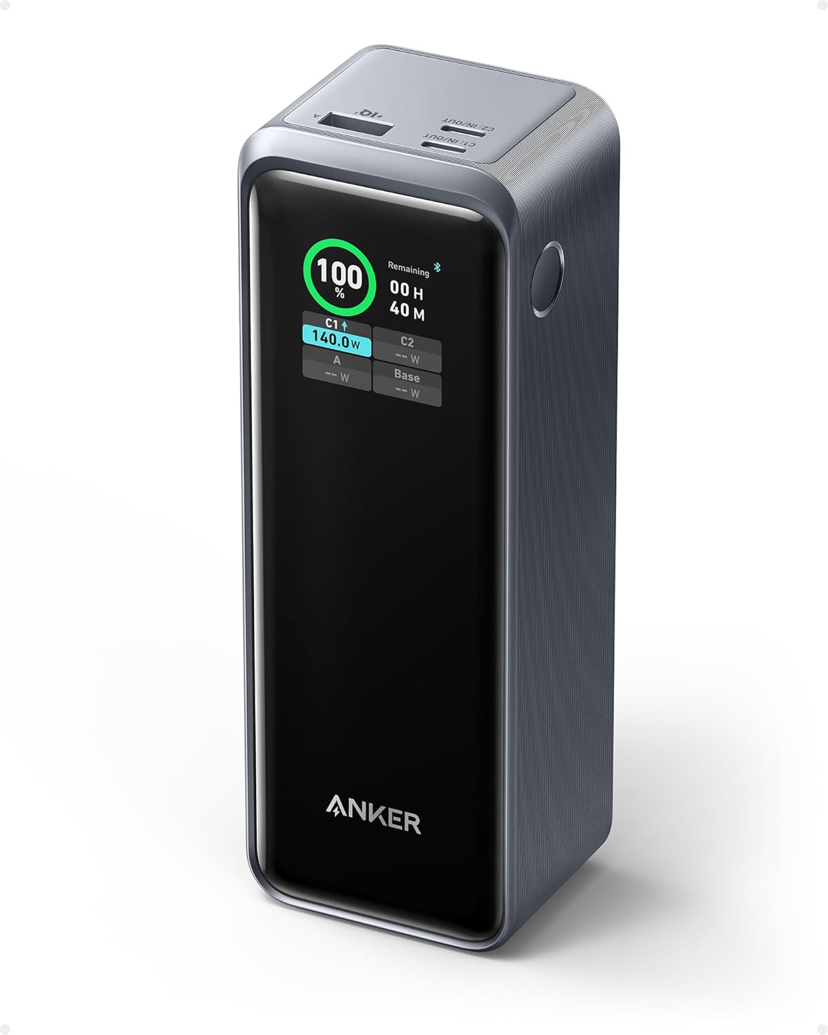 Anker Prime Power Bank (27650mAh, 250W) ブラック