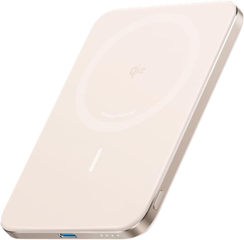 Anker Nano Power Bank (5000mAh, MagGo, Slim) ゴールド