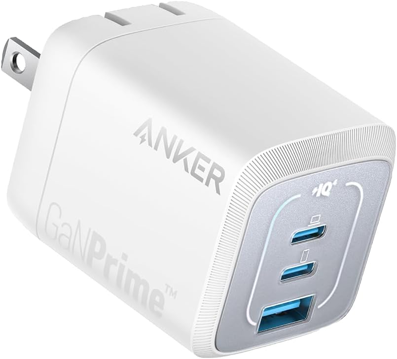 Anker Prime Wall Charger (67W, 3 ports, GaN) ホワイト