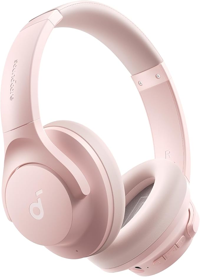 Anker Soundcore Q20i（Bluetooth 5.0 ワイヤレス ヘッドホン）ピンク