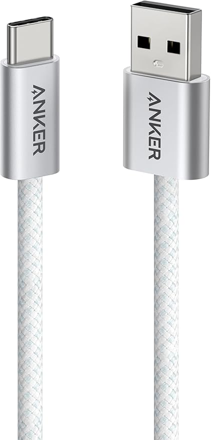 Anker Zolo USB-C & USB-A ケーブル 1.0m ホワイト