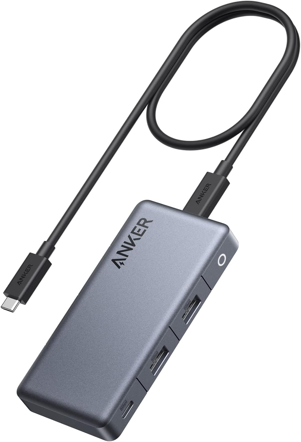 Anker 343 USB-C ハブ (7-in-1, Dual 4K HDMI)