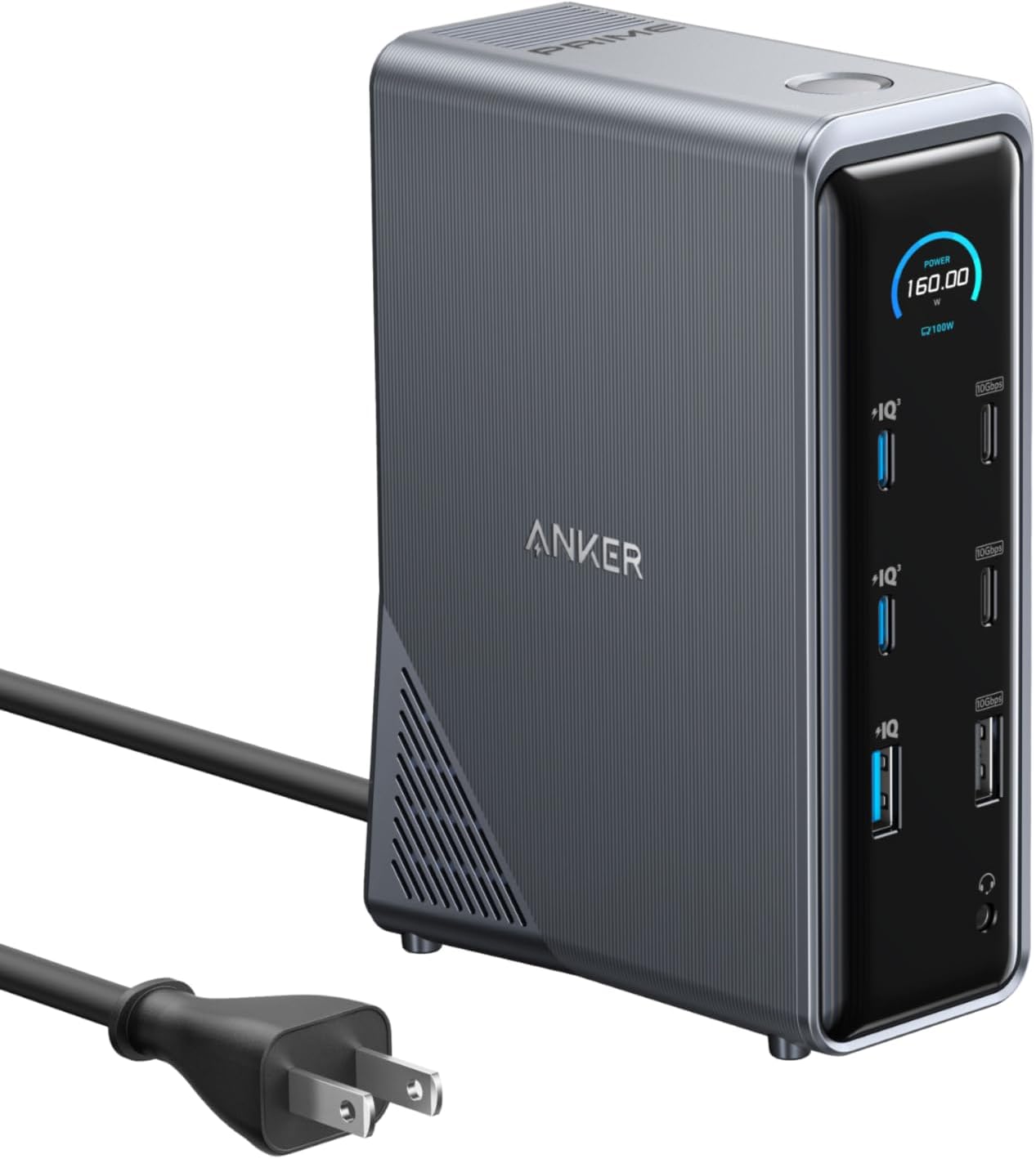 Anker Prime Charging Docking Station (14-in-1, Dual Display, 160W)