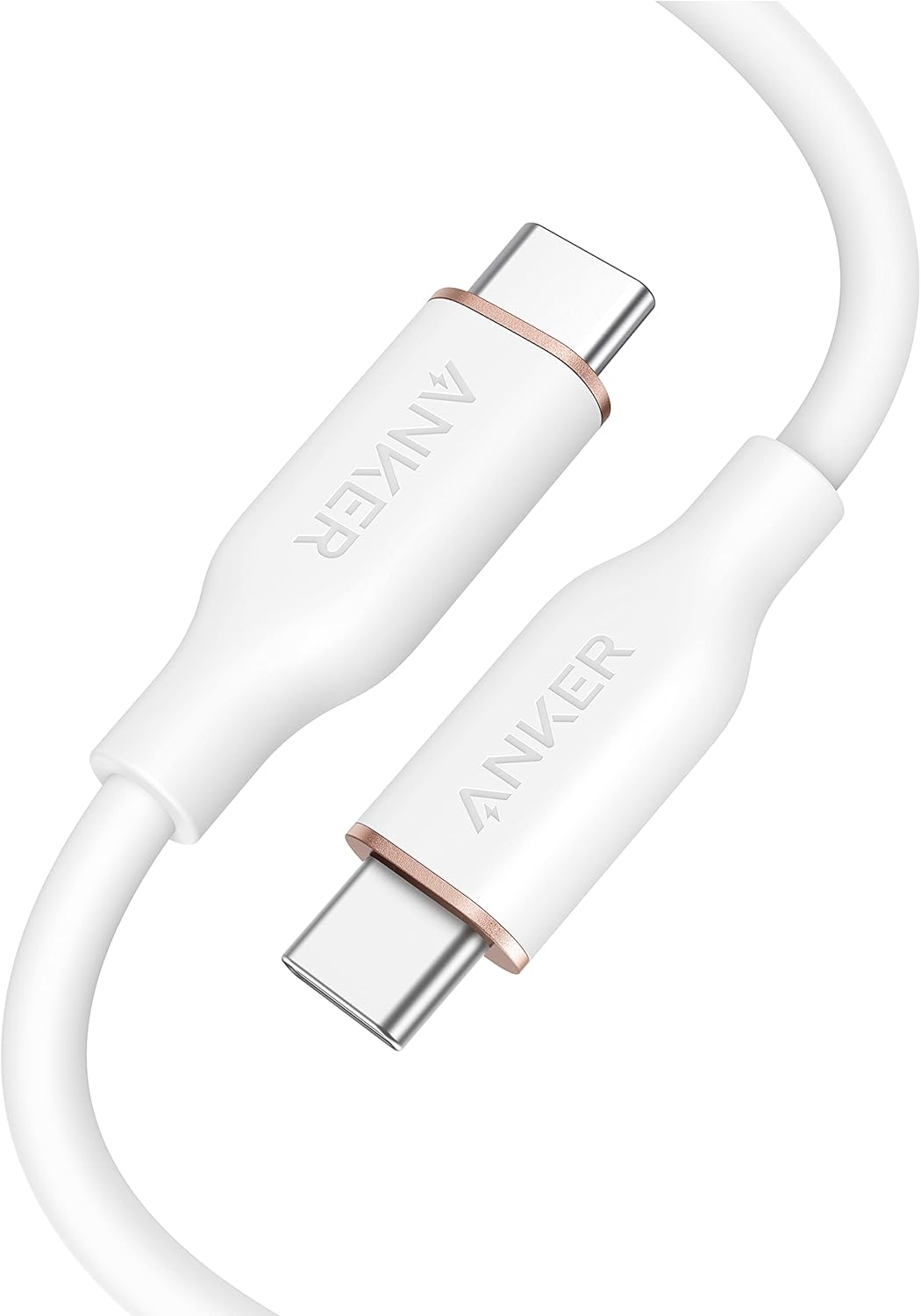 Anker PowerLine III Flow USB-C & USB-C ケーブル 0.9m クラウドホワイト