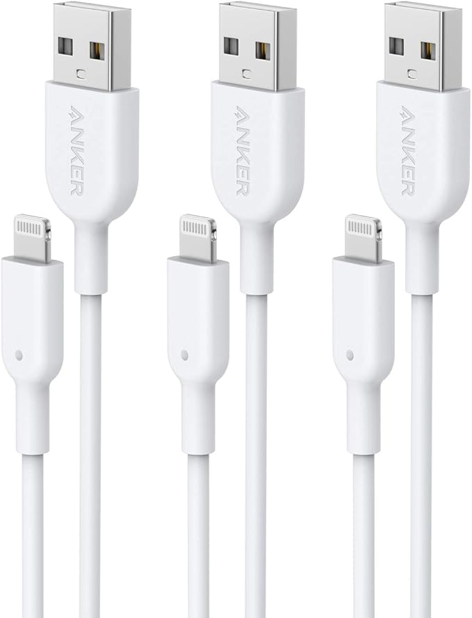 Anker PowerLine II ライトニングケーブル 0.9m 3本セット