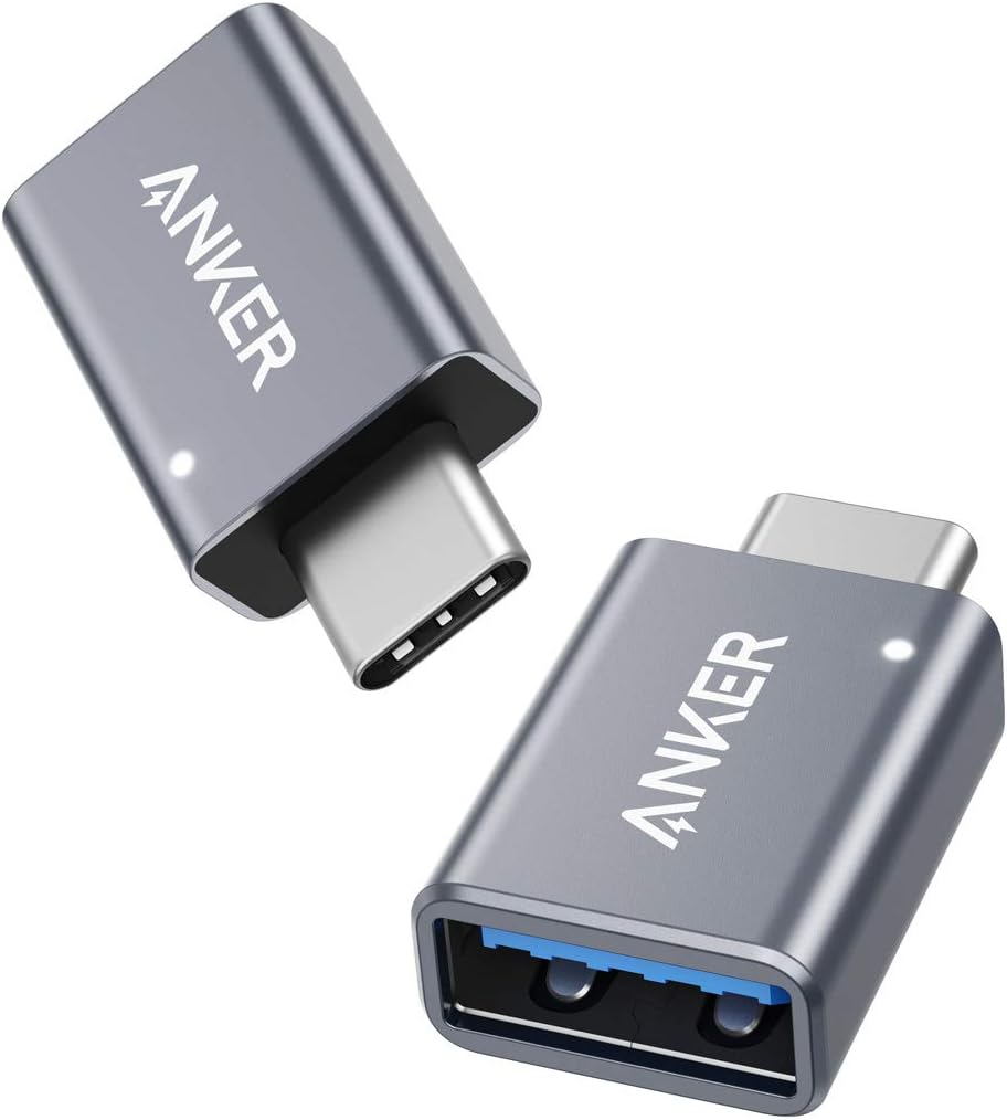 Anker USB-C & USB-A 変換アダプタ (USB3.0対応) 2個セット