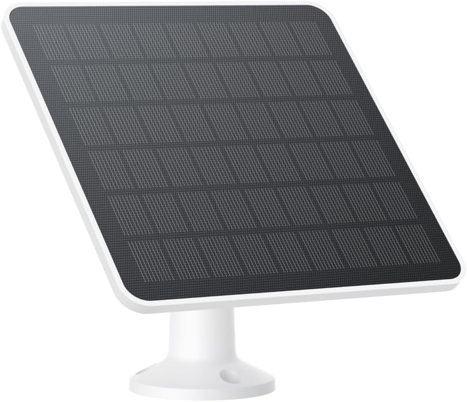Eufy Solar Panel (3W) 屋外カメラ給電ソーラーパネル / 最大3W / IP65防塵防水 / 簡単取り付け 【全てのEufy屋外用カメラ対応】