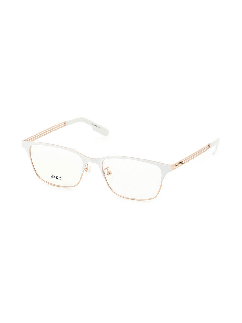 KENZO Unisexeyewear KZ50002U021 ホワイト/ゴールドレンズ幅:54mm ブリッジ幅:17mm テンプル幅:145mmメタル
