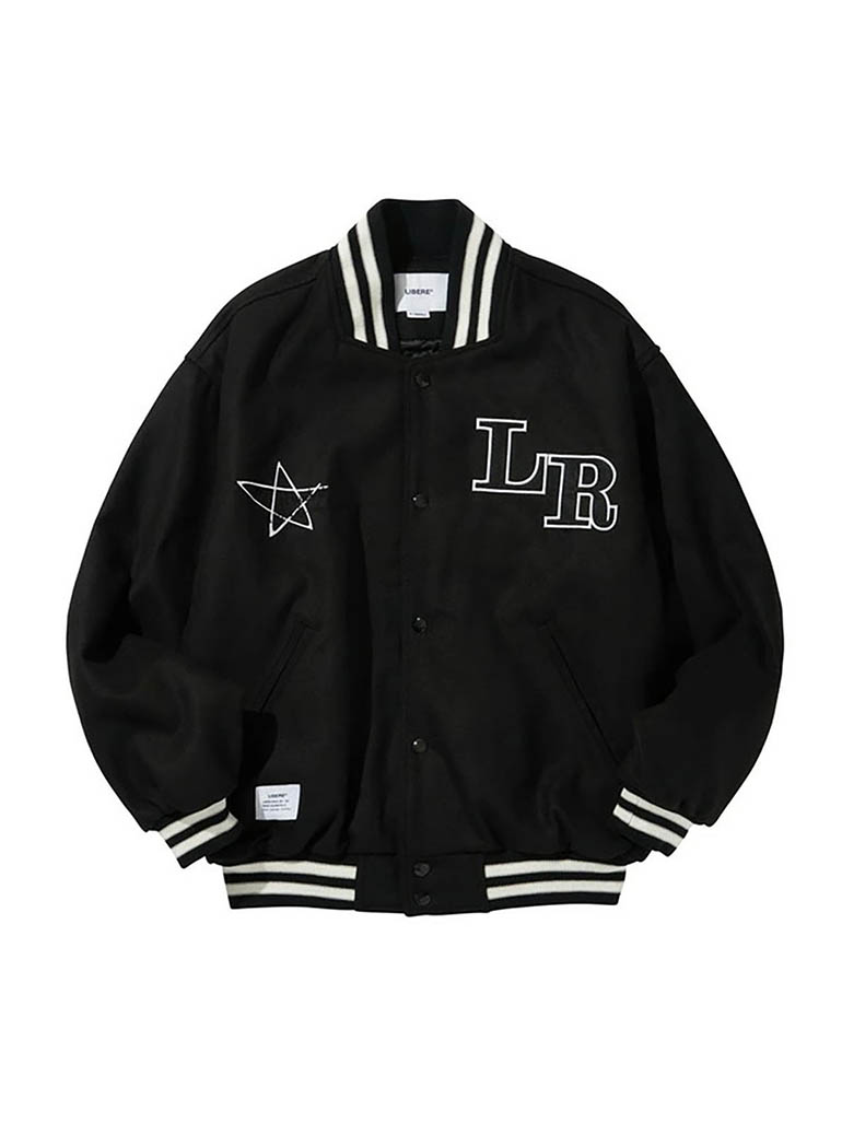LIBERE Unisex ジャケット 225122 BLACK