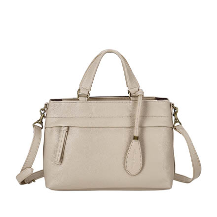 Anna Marie Women 2WAY手提げ ANA151BEG H:20.0×W:28.0×D:10.0 牛革