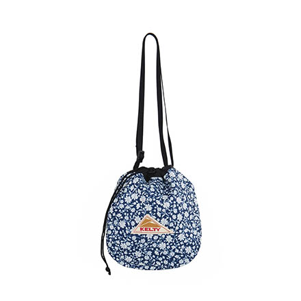 KELTY UNISEX ショルダーバッグ 32592431 BL.Flower H=23cm W=20cm D=7cm