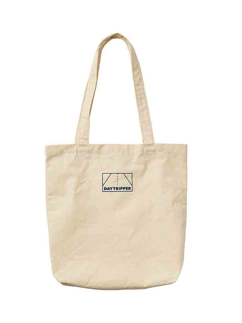 DAYTRIPPER UNISEX COTTON LOGO TOTE 11005Natural H38×W30×D9cm
