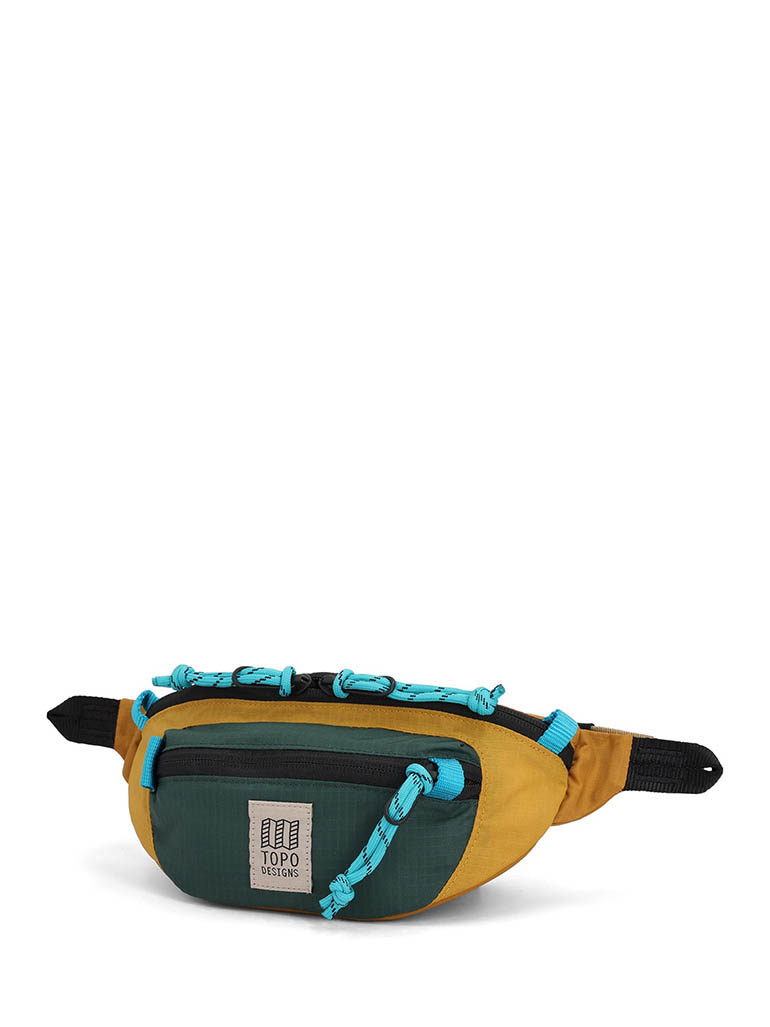 TOPO DESIGNS UNISEX ウェストバッグ 932432 Mustard/Forest H13×W23×D6cm