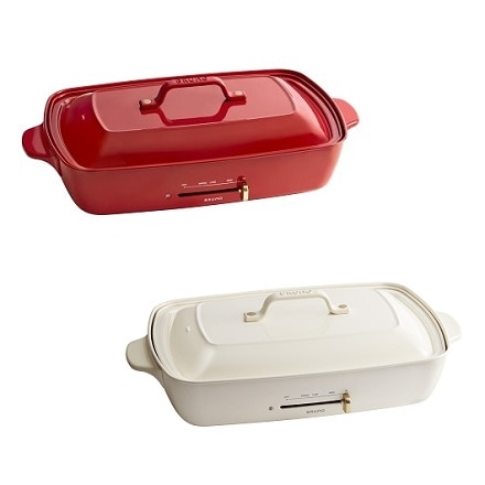 BRUNO ホットプレートグランデサイズ レッド BOE026-RD