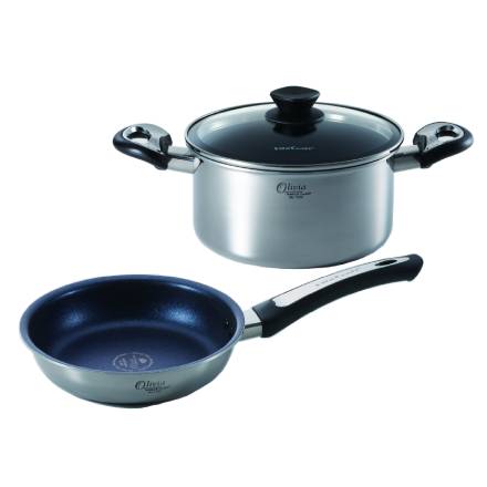 ビタクラフト オリビア両手鍋フライパンセット