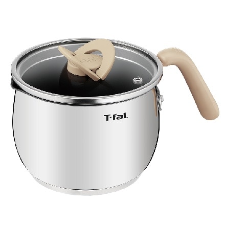 ティファール オプティスペース IH ステンレス マルチポット ラテ 16cm シルバー G75183