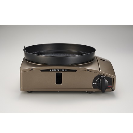 Iwatani イワタニ カセットフー マルチカットグリル ブラウンゴールド CB-MCG-1