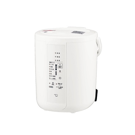 象印 スチーム式 加湿器 木造和室 ～6畳 プレハブ洋室 ～10畳 ホワイト EE-RU35-WA