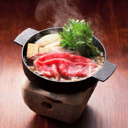 京都 大橋亭 近江牛すき焼用　祇園川上の割下添え