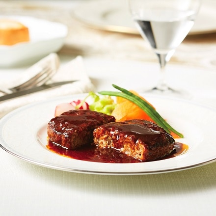 南青山 ラ・ロシェル 坂井宏行監修お肉の旨みをとじこめたデミグラスソースハンバーグ 18個入り